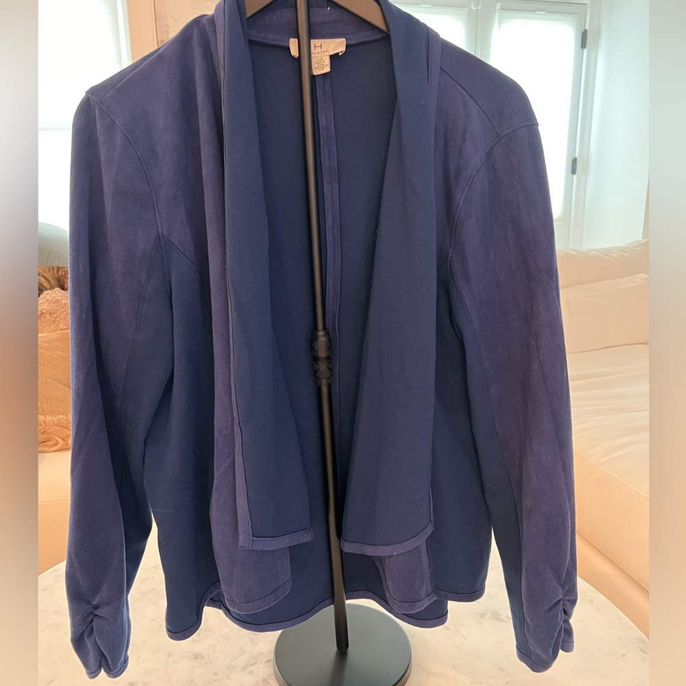 Halston Heritage Deep Blue Women's Blazer
